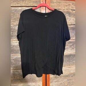 Motherhood Black Nursing Top Size 1X